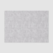 Graue Faux-Linene-Hochzeit Seidenpapier (Vorderseite)