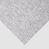 Graue Faux-Linene-Hochzeit Seidenpapier (Ausschnitt)