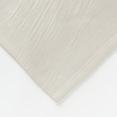 Graue Feder Sanfte Ästhetik Moderne Boho Fleecedecke (Ecke)