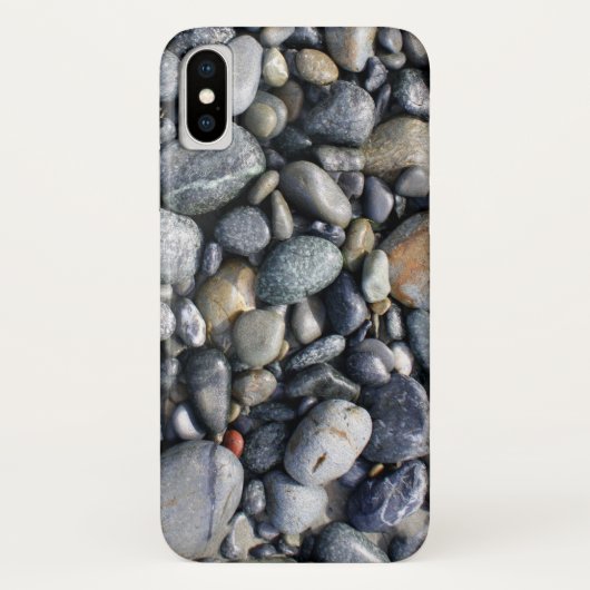 Graue Felsen und Kies Case-Mate iPhone Hülle (Rückseite)