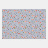 Graue Fischerei Geschenkpapier Set (Vorderseite 3)
