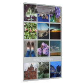 Graue Foto-Raster-Zwischenablage 13 mit Text Klemmbrett (Rechts)