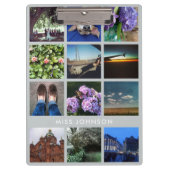 Graue Foto-Raster-Zwischenablage 13 mit Text Klemmbrett (Vorderseite)