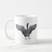 Graue Gans-Tasse Kaffeetasse (Links)