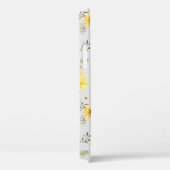 Graue gelbe Hummel Eukalyptus Leaf Case-Mate iPhone Hülle (Rückseite / Rechts)