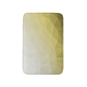 Graue gelbe ombre Mesh cool elegantes Muster Badematte (Vorderseite Vertikal)