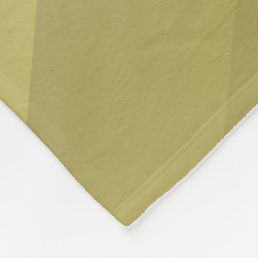 Graue gelbe ombre Mesh cool elegantes Muster Fleecedecke (Ecke)