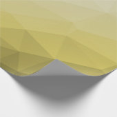 Graue gelbe ombre Mesh cool elegantes Muster Geschenkpapier (Ecke)