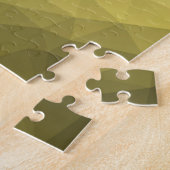 Graue gelbe ombre Mesh cool elegantes Muster Puzzle (Seite)