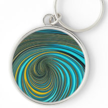 Graue, gelbe Spiralfarbe Pour Design