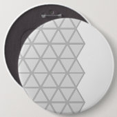 Graue gemusterte Taste Button (Vorne & Hinten)