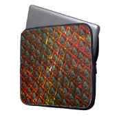 Graue "gerahmte Augen", Grätze, Quadrate oder rote Laptopschutzhülle (Vorderseite Links)