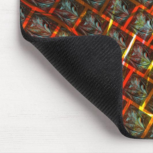 Graue "gerahmte Augen", Grätze, Quadrate oder rote Mousepad (Ecke)