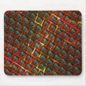 Graue "gerahmte Augen", Grätze, Quadrate oder rote Mousepad (Vorne)