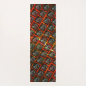 Graue "gerahmte Augen", Grätze, Quadrate oder rote Yogamatte (Rückseite)