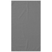 Graue Gestalt mit kleinen Streifen und pixelig Tischdecke (Vorderseite)