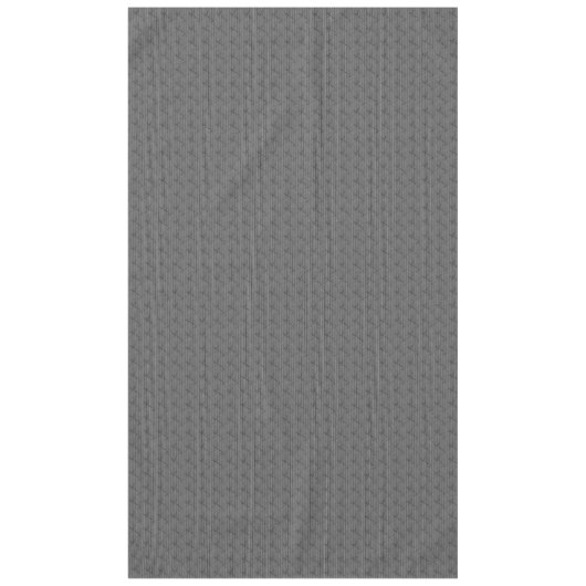 Graue Gestalt mit kleinen Streifen und pixelig Tischdecke (Vorderseite)