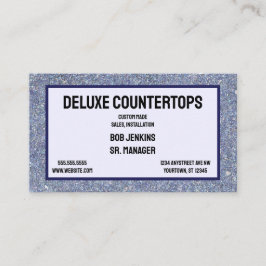 Graue Granit-Background-Rahmen-Countertops Design Visitenkarte