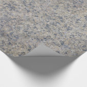 Graue Granitsteintextur Geschenkpapier (Ecke)