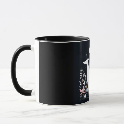Graue Graublüten Tasse (Links)