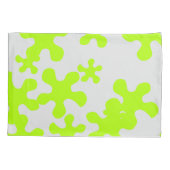 Graue, graue Kinder Kissenbezug (Rückseite-Links)