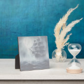 Graue, graue Nebel Piratenschifffahrt Ruhestand Fotoplatte (InSitu)