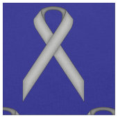 Graue/graue Standard-Ribbon Stoff (Nahaufnahme)