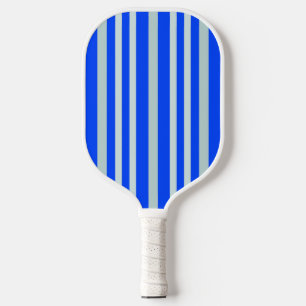 Graue graue Streifen an blauen Streifen Pickleball Schläger