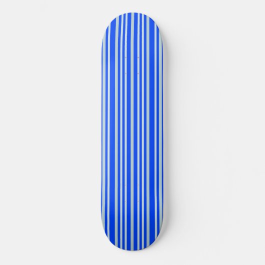 Graue graue Streifen an blauen Streifen Skateboard (Vorderseite)