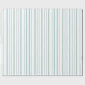 Graue graue Streifen auf weißer Linie Geschenkpapier (Flach)