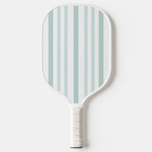 Graue graue Streifen auf weißer Linie Pickleball Schläger