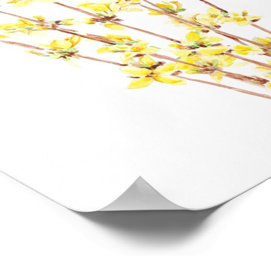 Graue Grauschnecke Poster (Ecke)