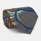 Graue Grauzellen mit Farbfarbe zum sanften Goldlic Krawatte (Gerollt)