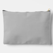 Graue große Accessoires Pouch Trend Abstrakt grün Zubehörtasche (Rückseite)