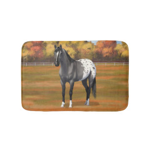Graue Grulla Appaloosa Vierter Stallion Badematte