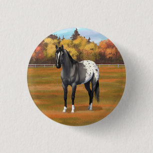 Graue Grulla Appaloosa Vierter Stallion Button