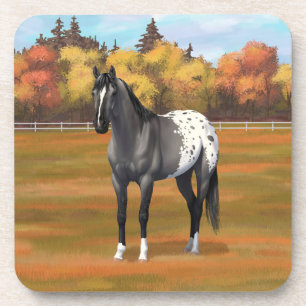 Graue Grulla Appaloosa Vierter Stallion Getränkeuntersetzer