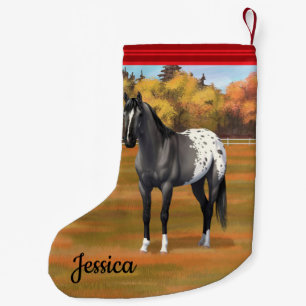 Graue Grulla Appaloosa Vierter Stallion Kleiner Weihnachtsstrumpf