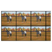 Graue Grulla Appaloosa Vierter Stallion Stoff (Fat Quarter (45,7 x 55,9 cm))