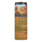 Graue Grulla Appaloosa Vierter Stallion Thermosbecher (Rückseite)