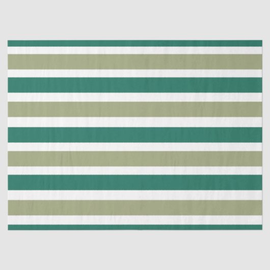 Graue grüne Streifen Seidenpapier (Vorderseite)