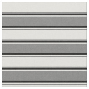 Graue, helle und schwarz gefärbte Linien Stoff
