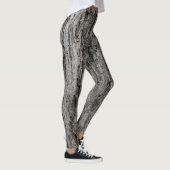 Graue Hickory-Rinde (Carya glabra) Leggings (Rechts)