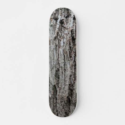 Graue Hickory-Rinde (Carya glabra) Skateboard (Vorne)