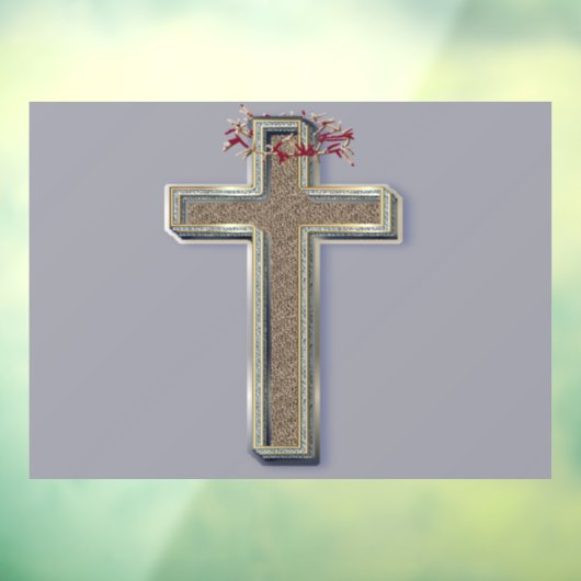 Graue Hintergrundfarbe Fensteraufkleber (Blatt 3)