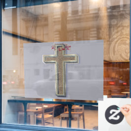 Graue Hintergrundfarbe Fensteraufkleber