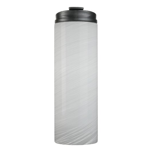 Graue Hintergrundtextur Thermosbecher (Vorderseite)