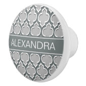 Graue Holzkohle, Marokkanisch #5DS Holzkohlename M Keramikknauf (Rechts)