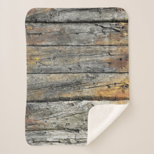 graue Holzoberfläche Sherpadecke