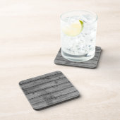 graue Holzplatten-Untersetzer-Set Getränkeuntersetzer (Rechte Seite)